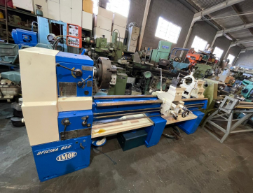 TORNO MECÂNICO IMOR OFICINA 650 - 2200X650MM BARRAMENTO - CARCACEIRO