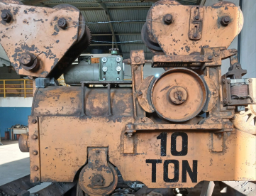 Foto: TALHA ELÉTRICA - BAUMA - 10T