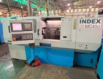 CENTRO DE TORNEAMENTO CNC - INDEX - MC400 - COMANDO FANUC