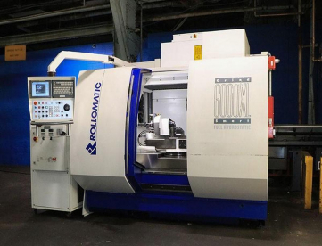 AFIADORA CNC ROLLOMATIC - 6 EIXOS - GRIND SMART 6000 XL - COM CARREGAMENTO ROBÒTICO AUTOMÁTICO INTEGRADO - ANO 2006