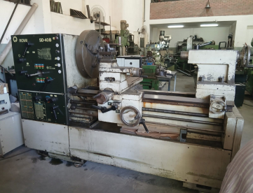 TORNO MECÂNICO - ROMI - SD40B - 800 x 1000 MM