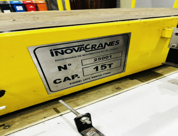 Foto: CARRO TRANSPORTADOR - INOVA CRANES  - 15T RETO - ANO 2024