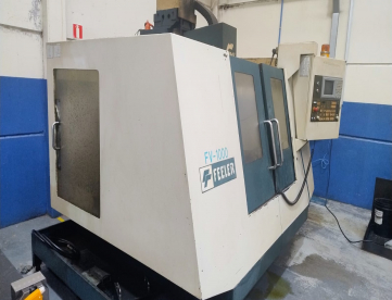 Foto: Centro de Usinagem Vertical Feeler FV1000