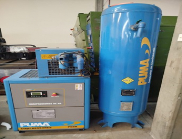 COMPRESSOR ROTATIVO TIPO PARAFUSO - PUMA - PSBR15CD - ANO 2022