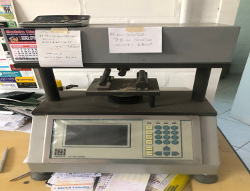 Foto: FLEXÍMETRO DE LABORATÓRIO