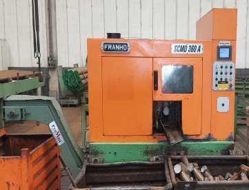 SERRA DE DISCO CNC FRANHO - MODELO SCMD 360A - ANO 2006 - 4 SERRAS IGUAIS