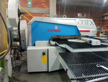 PUNCIONADEIRA - EUROMAC - MTX FLEX HIBRIDA - 30 TONS - ANO 2014