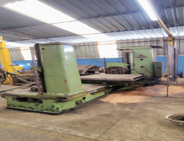 MANDRILHADORA MECÂNICA - TOS VANSDORF - FUSO 100 - 1640MM X 1150MM X 900MM - COMPLETA