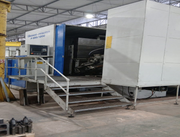 Foto: GERADORA DE ENGRENAGENS 6 EIXOS - GLEASON PFAUTER - P800/1200 - ANO 2003