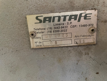 Foto: DOBRADEIRA / VIRADEIRA MANUAL - SANTA FÉ - 2MM X 2M - ANO 2011