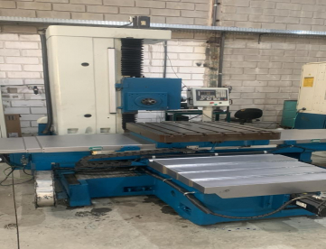 MANDRILHADORA CNC - WOTAN - B75/105M - COMANDO FAGOR - CABEÇOTE E PLACA EXPANSIVA
