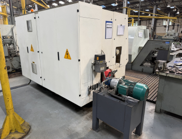 Foto: CENTRO DE TORNEAMENTO - ERGOMAT - TND350G - 350 x 530 MM - COM EIXO C E FERRAMENTAS ACIONADAS