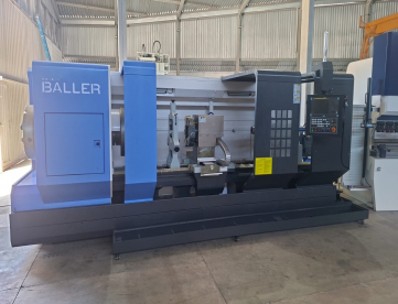TORNO CNC BALLER - 1000MM X 3000MM - DUPLA PLACA - PASSAGEM 250MM NO ÁRVORE - FANUC - OKM - NOVO