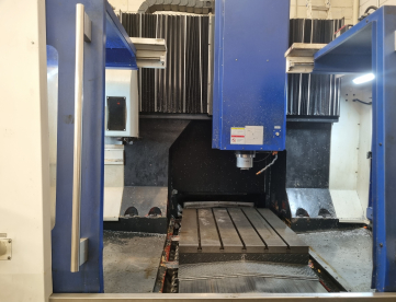 Foto: CENTRO DE USINAGEM PORTAL - EUROSTEC - FVM 1212 - COMANDO SIEMENS 828D - 1200X1200X600MM - ANO 2018