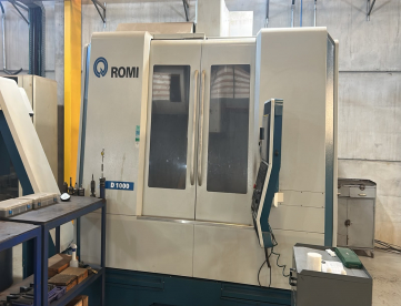 CENTRO DE USINAGEM VERTICAL - ROMI - D1000 NOVA GERAÇÃO -15.000 RPM - REFRIGERAÇÃO PELO SPINDLE - ANO 2018