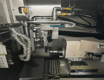Foto: TORNO CNC AUTOMÁTICO DE CABEÇOTE MÓVEL - NOMURA - NN-20J3 - ANO 2024