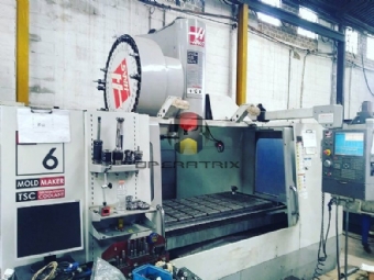 Foto: CENTRO DE USINAGEM VERTICAL HAAS - VM6 - ANO 2008 - 1600 X 810 X 760MM