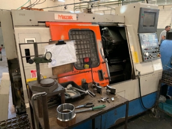Foto: CENTRO DE TORNEAMENTO MAZAK - SQT10 - ANO 1995 - 230 X 300MM