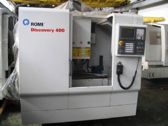 Foto: CENTRO DE USINAGEM VERTICAL ROMI DISCOVERY 400