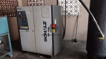 Foto: COMPRESSOR PARAFUSO - SCHULZ + Secador de Ar SRS 240