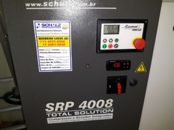 Foto: COMPRESSOR DE AR PARAFUSO SHULZ SRP 4008 AD