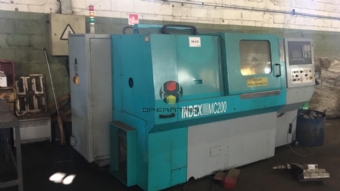 Foto: TORNO CNC INDEX MC 200 ANO 2008