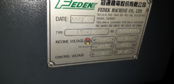 Foto: ALIMENTADOR AUTOMATICO DE BARRAS FEDEK STM 326 ANO 2003