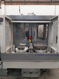 Foto: CENTRO DE USINAGEM HORIZONTAL - HYUNDAI KH 50G - ANO 2010 - Pallet de 500 x 500mm