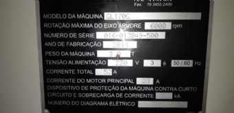 Foto: CENTRO DE TORNEAMENTO ROMI - GL170G - ANO 2011