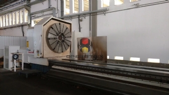 Foto: TORNO CNC DE GRANDE PORTE ROMI - CENTUR 140A - 2150mm x 8500mm - Ano 2011
