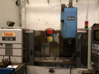 Foto: CENTRO DE USINAGEM VERTICAL - MARCA MAZAK - MODELO VTC16B-  ANO 1998