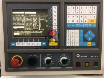 Foto: TORNO CNC - MARCA ROMI - MODELO CENTUR 30S - ANO 1998