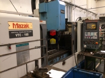 Foto: CENTRO DE USINAGEM VERTICAL - MARCA MAZAK - MODELO VTC16B-  ANO 1998