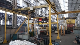 Foto: PONTE ROLANTE CLIMBER - COM ESTRUTURA  - 5 ton